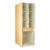 Multi-Sized Instrument Locker w/ Grille Doors - 7 Compartments (37 7/8" D)